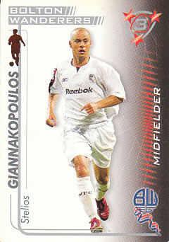 Stelios Giannakoppulos Bolton Wanderers 2005/06 Shoot Out #81